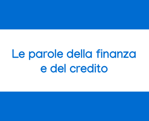 corso online parole finanza e credito